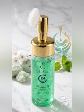 Inner-Cells Amino Balance Gentle Lava Foam Cleanser W/Brush Head ~ Retail $180